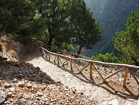 Samaria-Schlucht Foto Sehenswürdigkeit  