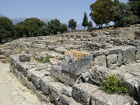 Foto Palast von Festos - Mátala